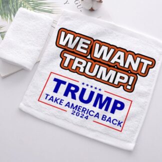 trump 2024 towel - M, White